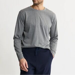 Jachs Ny Gray Long Sleeve Tee